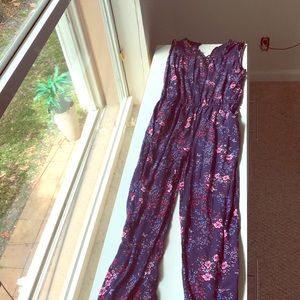 Floral jumpsuit